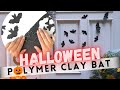 How To Make Halloween Deco Bat From Polymer Clay