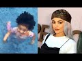 Kylie Jenner’s Daughter Stormi Convinces Her to Go Swimming With Their CLOTHES ON!