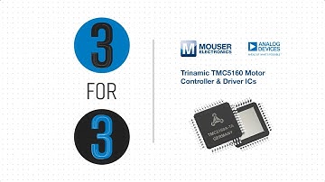 Analog Devices Inc. Trinamic TMC5160 Motor Controller & Driver ICs - Top 3 Facts
