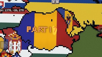 Medium Scale World Flag Map Tutorial Part 17 - Romania and Moldova