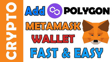Add polygon network MATIC in MetaMask wallet