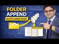 Power BI Append Files From Folder | Auto Combine Multiple Files (Real Project)