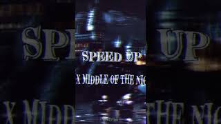 Love Story X Middle Of The Night X LovelyPEED UP Version ( Tiktok Song ) #shorts