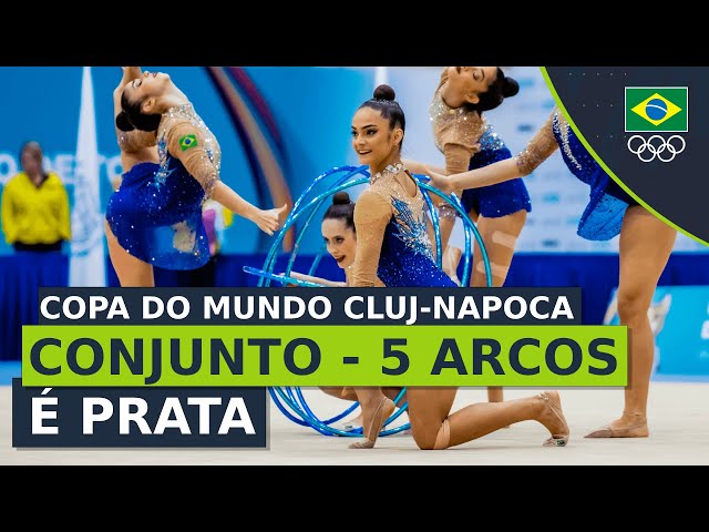Brasil disputa vaga olímpica no Campeonato Mundial de Ginástica Rítmica 2023