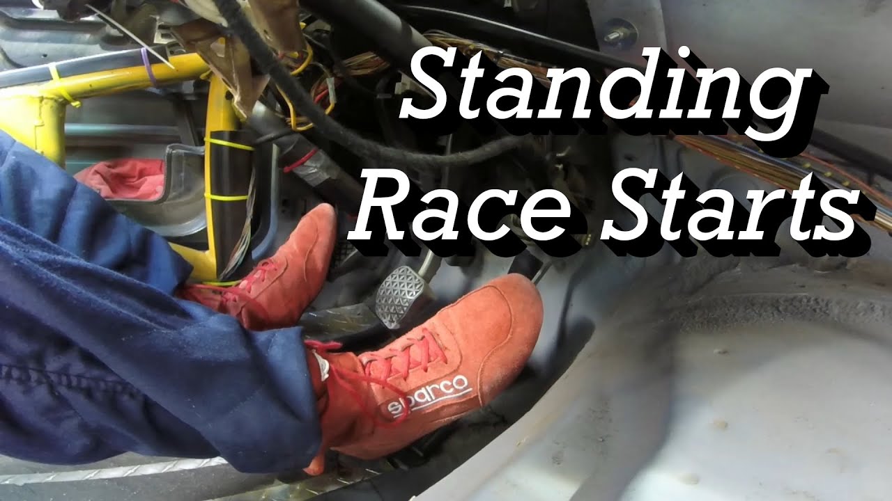 Standing Racer How to do standing race starts - YouTube