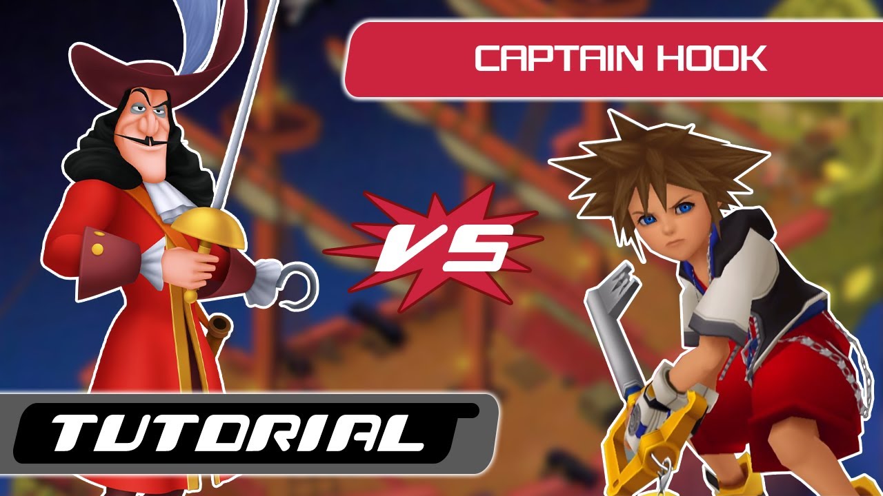 Kingdom Hearts Captain Hook Boss Tutorial YouTube