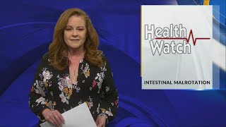 Intestinal malrotation in babies