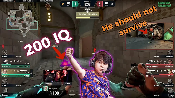 Mindfreak 200 IQ to save his teammate using a gravity well | PRX VS RRQ