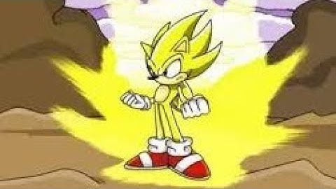 super sonic transformation [Sprite animation test]  kinemaster