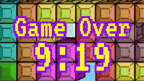 Simpsons Game DS - Game Over 9:19