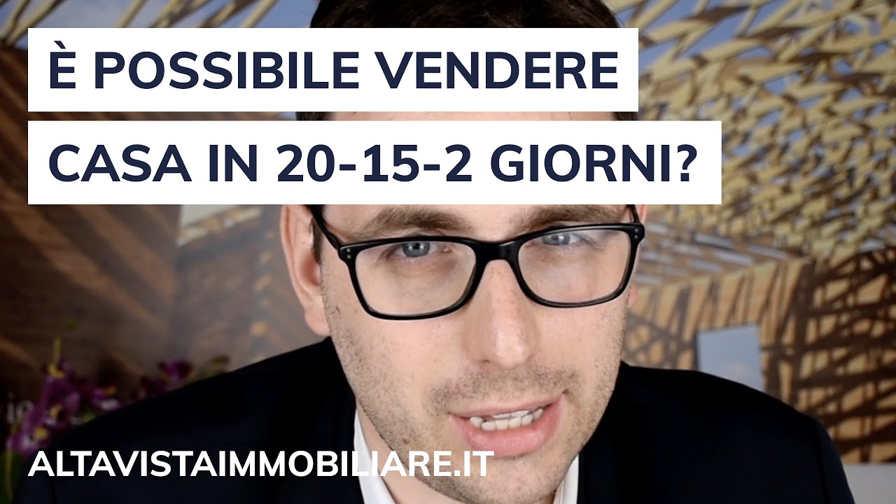 Puoi vendere la tua casa in meno di 100 giorni? - YouTube