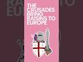 The Crusades Bring Raisins to Europe #shorts