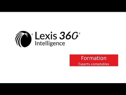 Formation - Lexis 360 Intelligence Experts-comptables - 2022