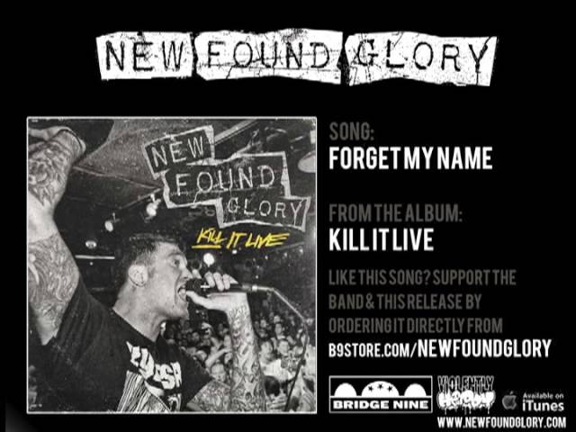 New Found Glory - Forget My Name class=