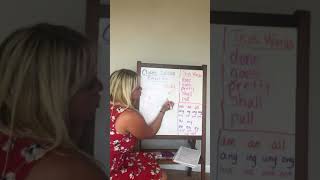 Fundations Unit 3: Closed Syllable Exception Rule and Trick Words day 2
