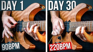 How To Build Guitar Speed FAST (Just Do This)