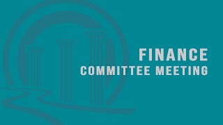 December 9, 2025 Finance Committee Meeting