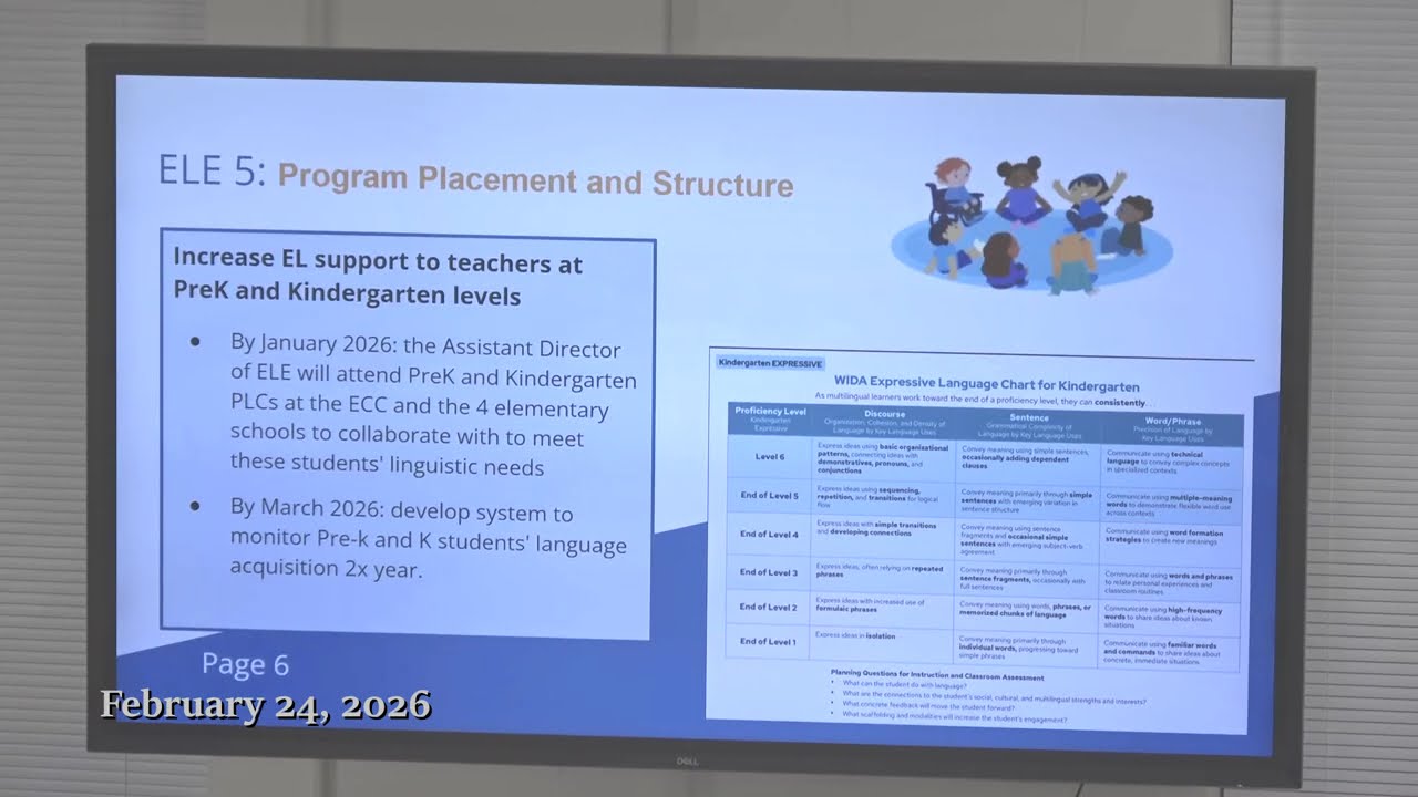 School Committee Meeting - February 24th, 2026