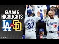 Dodgers vs padres game highlights 51124  mlb highlights