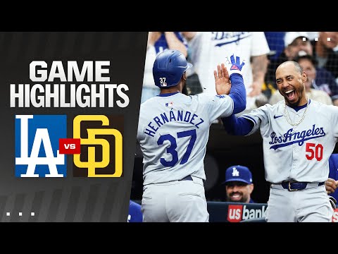 Dodgers vs. Padres Game Highlights (5/11/24) | MLB Highlights