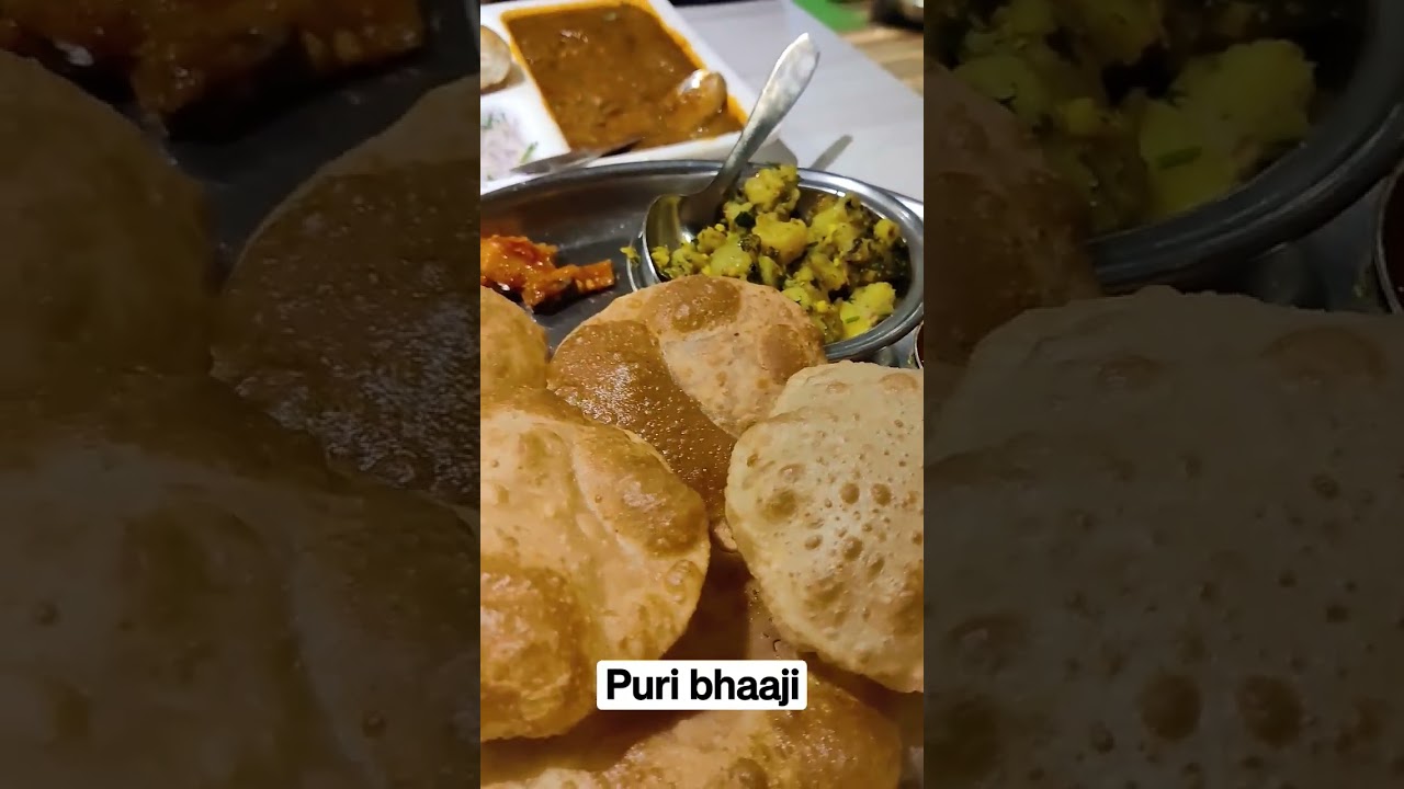 Tasty Puri Bhaaji #tastyfood #delicious #puribhaji #paavbhaji #thane #authenticrecipe #foodislife