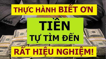 Thực hành biết ơn – Tiền tự tìm đến - [Hiêu Quả Mạnh] Luật Hấp Dẫn Tiền Bạc