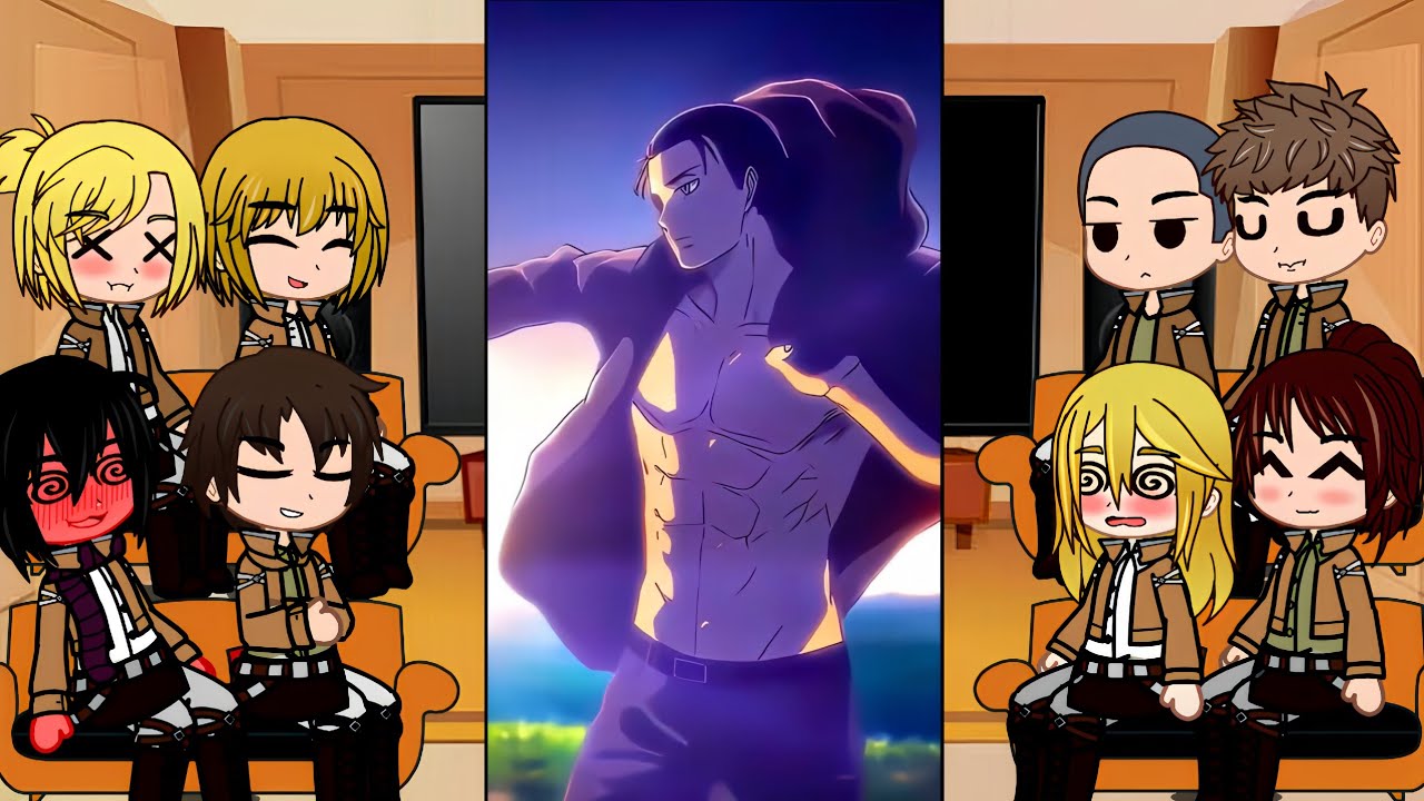 Attack On Titan React To Eren Yeager // Part 2