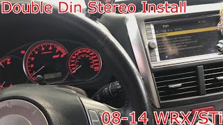 PROJECT STI: How To Change To Aftermarket Stereo Double Din 08-14 STi