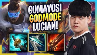 GUMAYUSI LITERALLY GOD MODE WITH LUCIAN! - T1 Gumayusi Plays Lucian ADC vs Kai'sa! | Bootcamp 2023