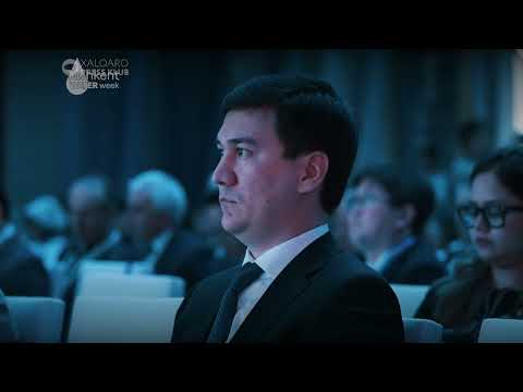 Tashkent water week - 2026: Suv xo‘jaligi vaziri Shavkat Hamroyev