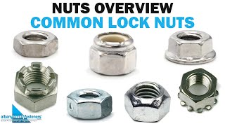 Common Types of Lock Nuts | Fasteners 101