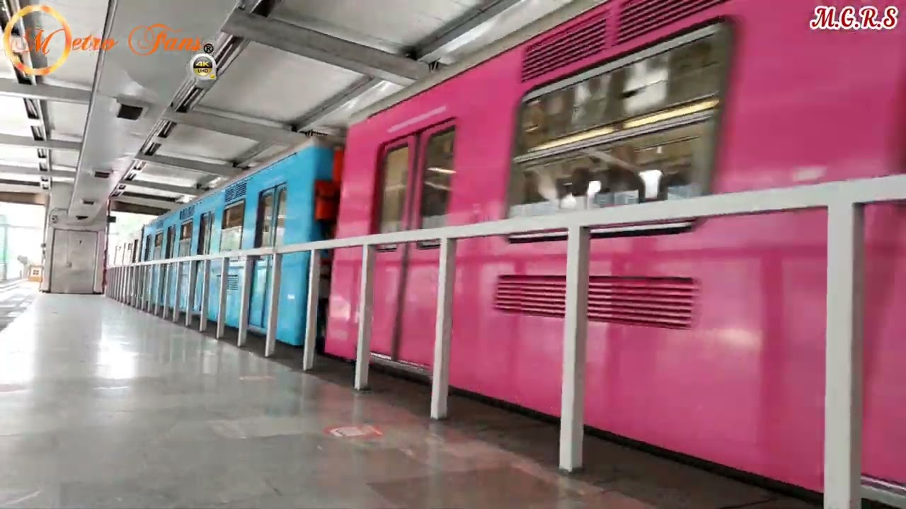 Bombardier/CAF NM 02 (M.610/M.611) Tren CDMX (4K UHD)