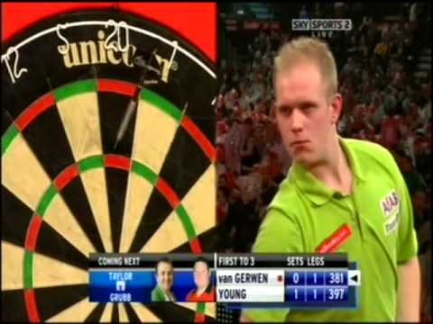 Darin Young vs Michael van Gerwen | 2009 World Championships | Round 1