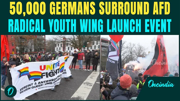 Germany Giessen Protest BREAKING: 50,000 Protesters Shuts Down AFD's Far-Right Youth Wing Launch