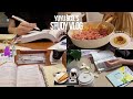 Study vlog 朝6時に起きて、8時間勉強した日📝 / 朝活 / ガチャガチャ / 勉強風景