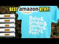 BEST AMAZON HEAT TRANSFER VINYL ?! CAREGY vs HTVRONT vs MORE! + WASH TEST  || Lucykiins