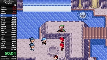 Pokémon Emerald Any% Glitchless Manipless speedrun in 2:47:33