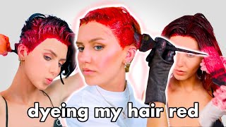 Dyeing my hair Red 11 times