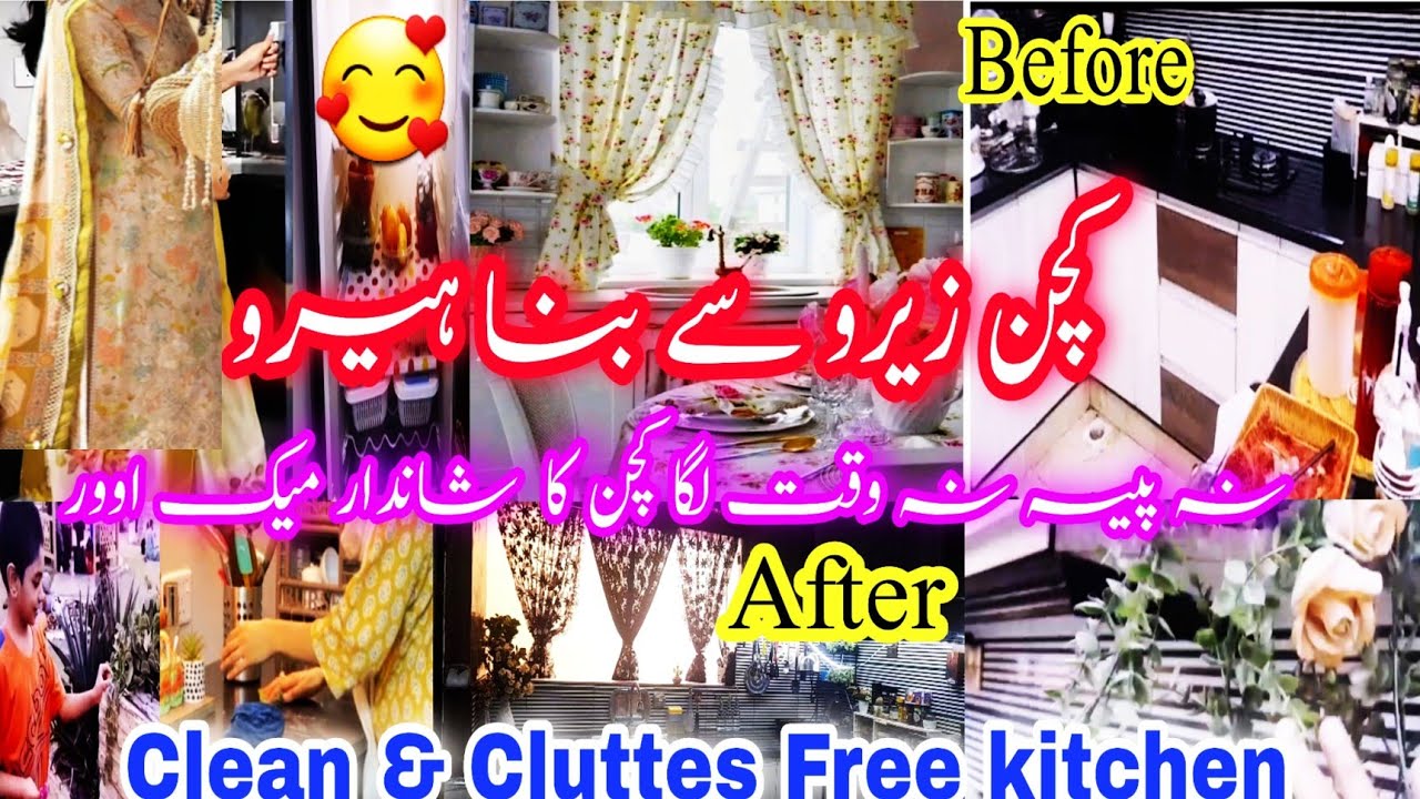 Kitchen Makeover Deep Cleaning & Smart Organisation |cabinet Storage Ideas|Budget Friendly Routine