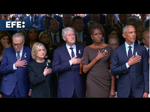 Biden, Obama and Mamdani commemorate September 11 in New York at ceremony without Trump