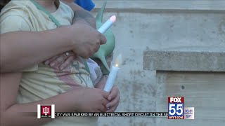 Families publicly process grief at candlelight vigil to raise awareness about suicide in Fort Wayne