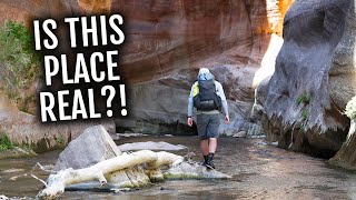 This Canyon Is UNREAL! Backpacking Parunuweap Canyon!