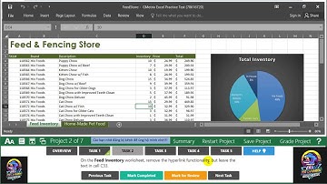 Project 2 MOS Excel 2016 Exam 2 | MR. LY KHANH - MOS Certification