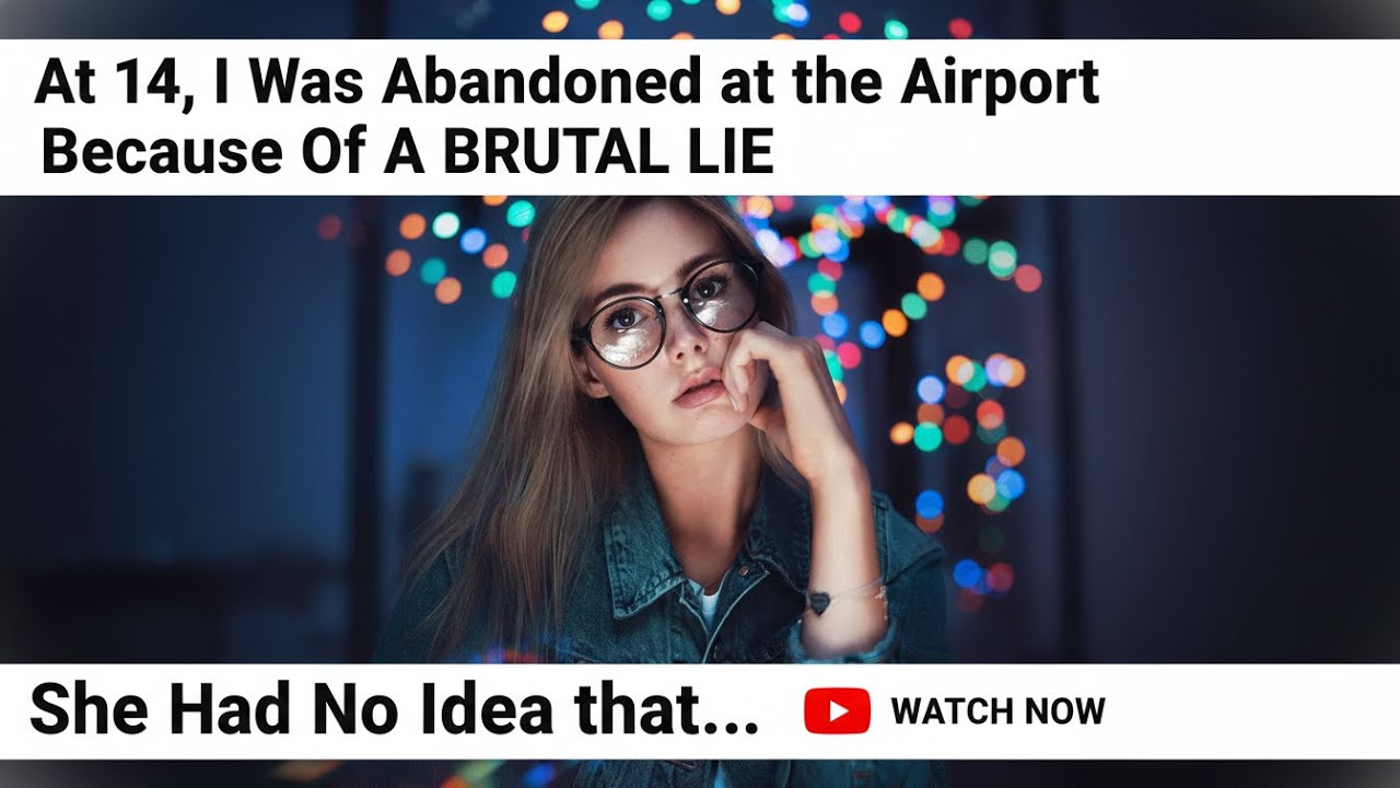 At 14, I Was Abandoned at the Airport Because Of A BRUTAL LIE — She Had No Idea that...
