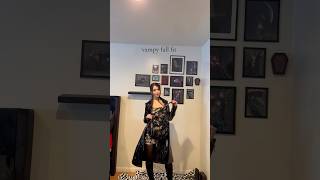 vampy fall fit 🖤 #altfashion #allblackoutfit #goth #outfitinspo #ootd #fashion #alternative