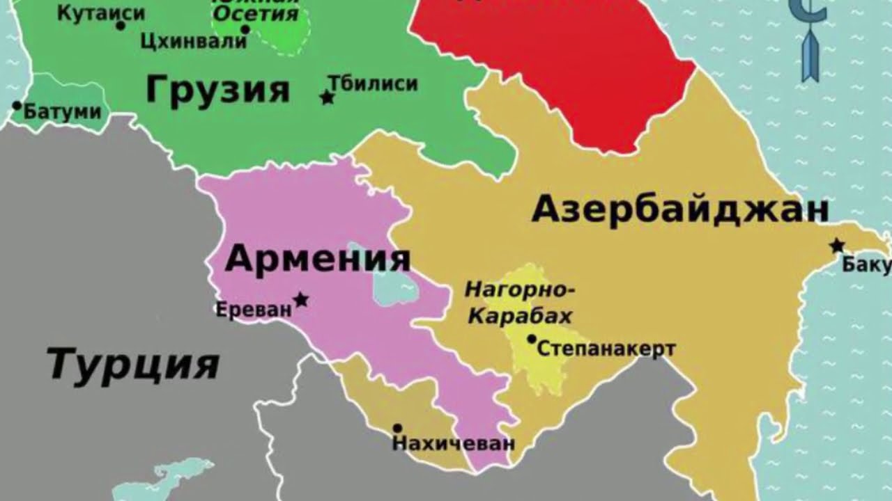 Грузия граничит с азербайджаном