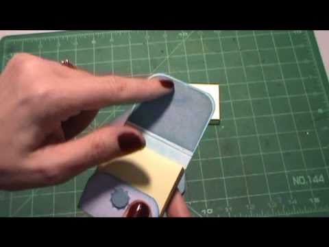 How to make a Teeny Tiny Post It Note Holder 