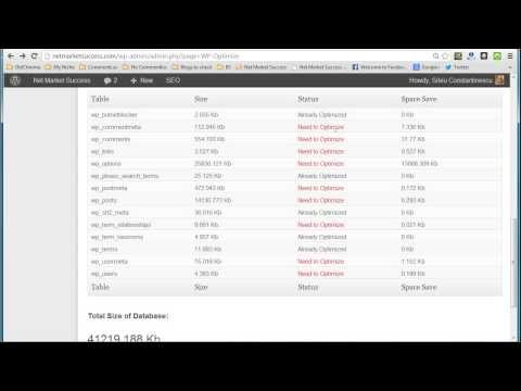 Clean and Optimize Your WordPress Database with WP Optimize