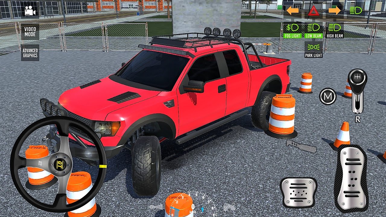 4x4 Monster Truck Parking Multi-Level Autopark Levels 162 - Car Game Android Gameplay