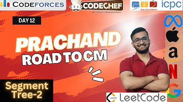 2D- Segment Tree | Day 12 | Prachand | DSA + CP PBSS